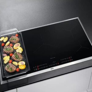 AEG Gas Belt N 90 cm in glass black color