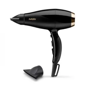 بيبيليس مجفف شعر قوة 2000 واط بلون اسود وذهبي