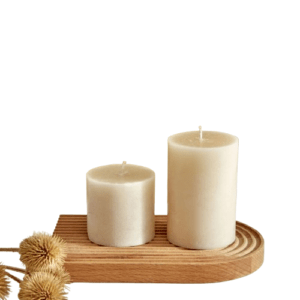كاراجا حامل شموع 6.5×10 سم كريمي
