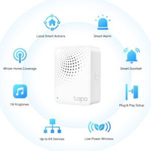 TP-Link is a smart internet hub with a buzzer