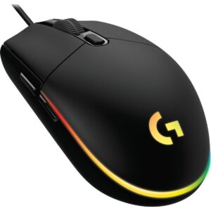 Logitech Wired Gaming Mouse in Black