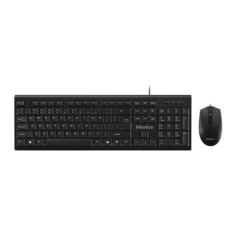 ميشن طقم لوحة مفاتيح وماوس سلكي66 MEETION Wired Keyboard and Mouse Set