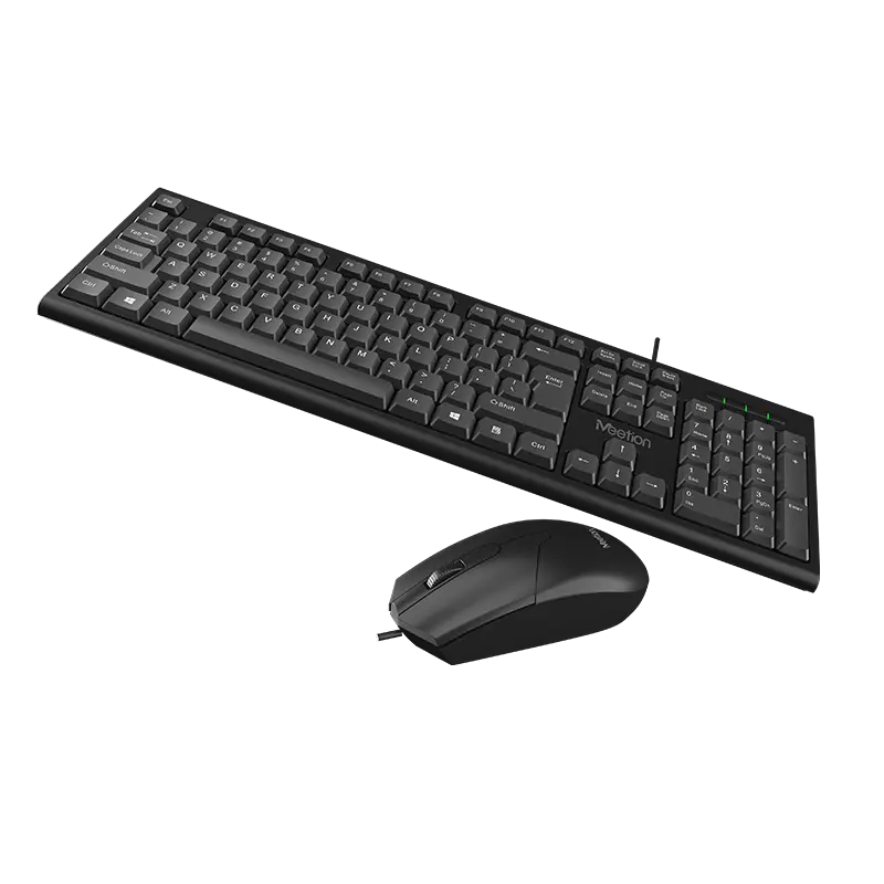 ميشن طقم لوحة مفاتيح وماوس سلكي8 MEETION Wired Keyboard and Mouse Set