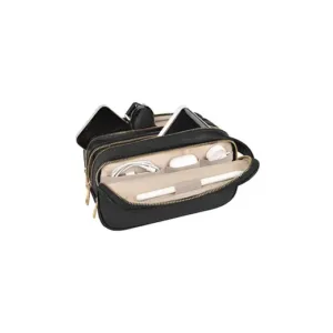 WIWU triple split leather handbag