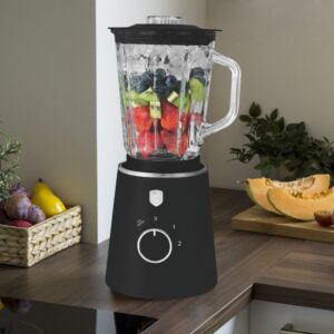 Berlinger 1.5L 1000W Blender in Matte Black