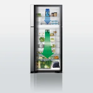 هيتاشي ثلاجة إنفرتر 510 لتر بتصميم الزجاجي