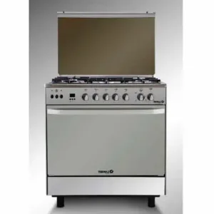 تكماز طباخ غاز ناس-دايموند 80 سم ستانلس ستيل 