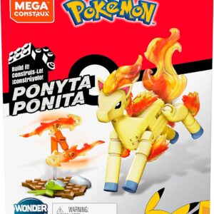 ميغا كونستركس – مجموعة باور باك للبوكيمون – تشمل شخصية قابلة للبناء + مؤثرات قتال – موديل GDW29 – من إنتاج شركة ماتيل