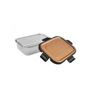 كاراجا وعاء تخزين الطعام الزجاجية هيرا 1040 مل 