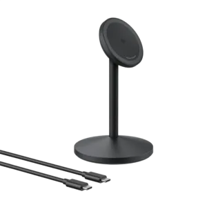 انكر شاحن لاسلكي مغناطيسي 2 في 1 ماج جو Qi2