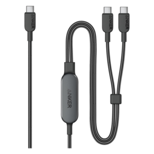 انكر كيبل شحن 2 في 1 يو اس بي-سي 140 واط 