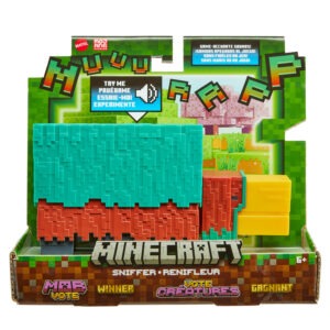 Minecraft - Interactive Sniffer Character - 3.25-inch version - Realistic sounds from the game - Model HXM85 - Produced by Mattel