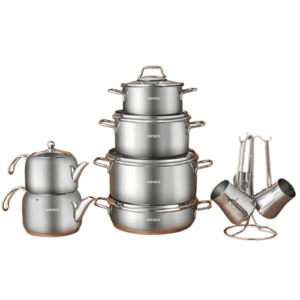 Karaca Cookware Set Belgrade 15pcs 