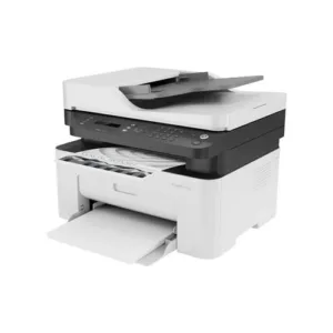 طابعة اتش بي ليزر متعددة الوظائف 4 في 1 – أداء موثوق واتصال لاسلكي للمكاتب الصغيرة