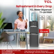 TCL Cooler Water Top Loader in Black
