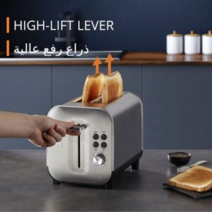 Crops Toaster Stainless Steel Two-Slice Bread