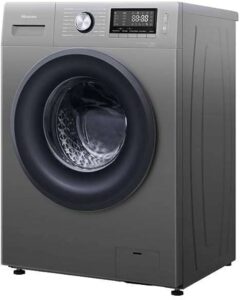 Hisense washing machine 9 kg 1400 cycles Titanium color