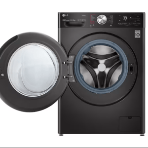 إل جي غسالة مع نشافة 12 8 كجم ستيل