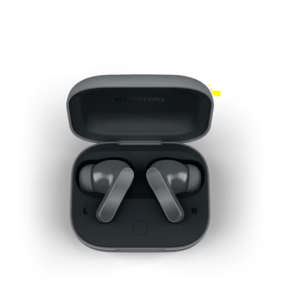 Motorola Buds Bass Shadow 3-Mic Wireless Headphones