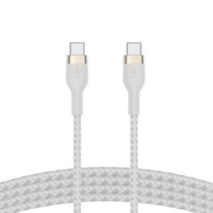 Belkin PostCharge Pro Flex USB-C Braided Silicone Cable 3 meters