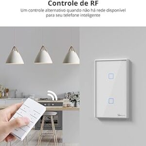 سونوف مفتاح جداري ذكي لمسي ماتر ثنائي قنوات