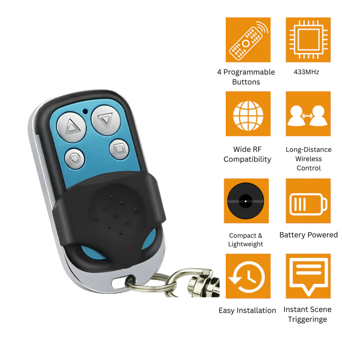 سونوف ريموت كنترول لتحكم عن بعد بأجهزة 4 أزرار سونوف ريموت كنترول لتحكم عن بعد بأجهزة 4 أزرار