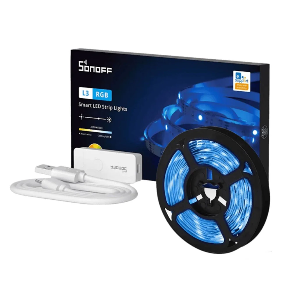 سونوف شريط إضاءة ليد ذكي ار جي بي 5 مترسونوف شريط إضاءة ليد ذكي ار جي بي 5 متر سونوف شريط إضاءة ليد ذكي ار جي بي 5 متر