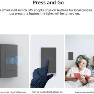 سونوف مفتاح جداري ذكي 3 مفاتيح مقاس 120