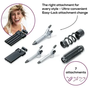 بيورير جهاز تصفيف الشعر 7 في 1