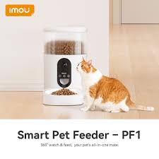 ايمو موزّع طعام ذكي للحيوانات مع كاميرا 360° ايمو موزّع طعام ذكي للحيوانات مع كاميرا 360°