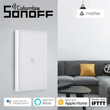 سونوف مفتاح ذكي جداري لمس يدعم مات بقناه واحدة
