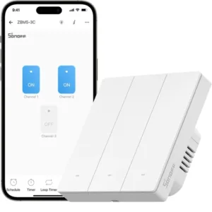 سونوف مفتاح ذكي زجبي ثلاثي أوروبي 7*7