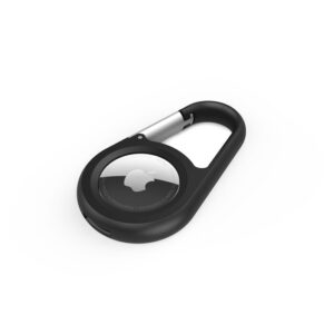 Belkin AirTag Safety Carrier with Carabiner in black