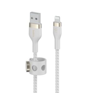 Belkin Cable Boost Charge Pro Flex USB-A to Lightning 1 meter white