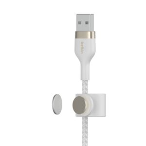 Belkin Cable Boost Charge Pro Flex USB-A to Lightning 1 meter white