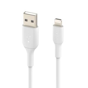 Belkin USB-A to Lightning 3 meter PostCharge cable in white color