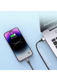 بلكين كيبل بوستشارج يو اس بي-ايه الى لايتينج 1 متر أسود 58 Belkin Cable PostCharge USB-A to Lightning 1 meter black