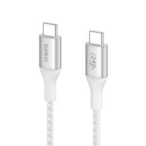 Belkin Cable PostCharge USB-C 240W 1 meter white