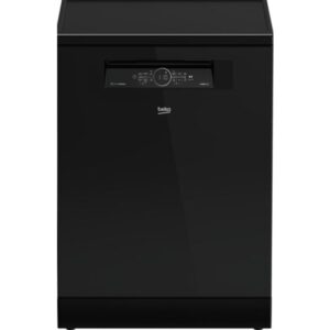 بيكو جلاية الصحون إنفيرتر 14 طقم باللون الاسود الزجاجي