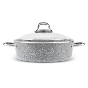 كاراجا طنجرة مع غطاء بايوجرانيت 30 سمب