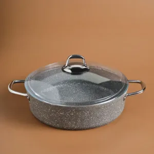 كاراجا طنجرة مع غطاء بايوجرانيت 30 سمب