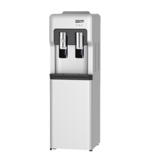 Newton Kohler Standing Water Dispenser, White Stainless Steel