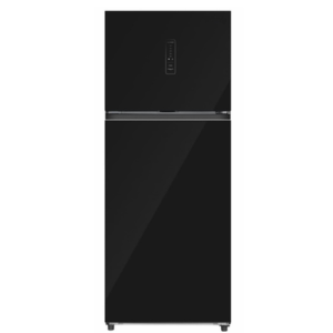 هايسنس ثلاجة 635 لتر باللون أسود زجاجي