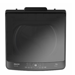 Hisense 14kg Top Load Washer in Gray