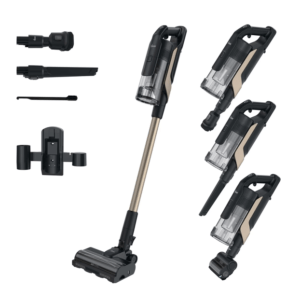 Hoover cordless vacuum cleaner in gold color