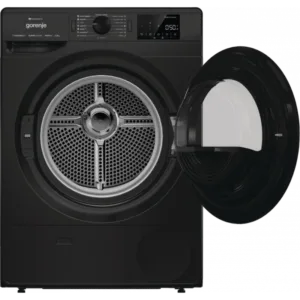 Gorenje 8 kg heat pump clothes dryer in black color