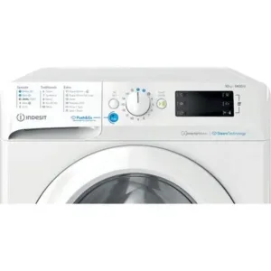 Indesit 10 kg 1400 cycle washing machine in white color