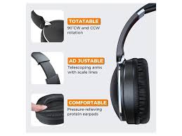 جويروم سماعة رأس لاسلكية باللون الأسود product thumbnail 4