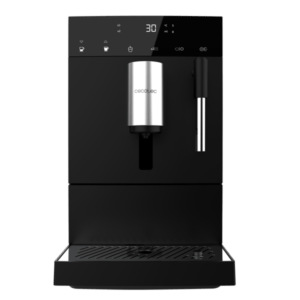 سيكوتك Cremmaet Compact Steam ماكينة قهوة أوتوماتيكية بالكامل بضغط 19 بار، نظام تسخين Thermoblock، مطحنة مدمجة بـ 5 مستويات، عصا تبخير الحليب، شاشة لمس، خزان ماء 1.1 لتر وتصميم مدمج.