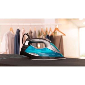 سيكوتك Fast&Furious 5055 Pro مكواة بخار أفقية بقدرة 3100 واط، قاعدة سيراميك Turbo Slide، بخار مستمر 65 غ/دقيقة، دفعة بخار 255 غ/دقيقة، 5 مستويات حرارة، حساس لمس ونظام مانع للتكلس.